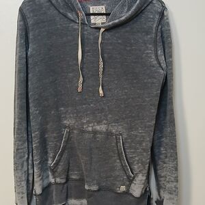 Billabong Woman's Gray Hoodie Sweater